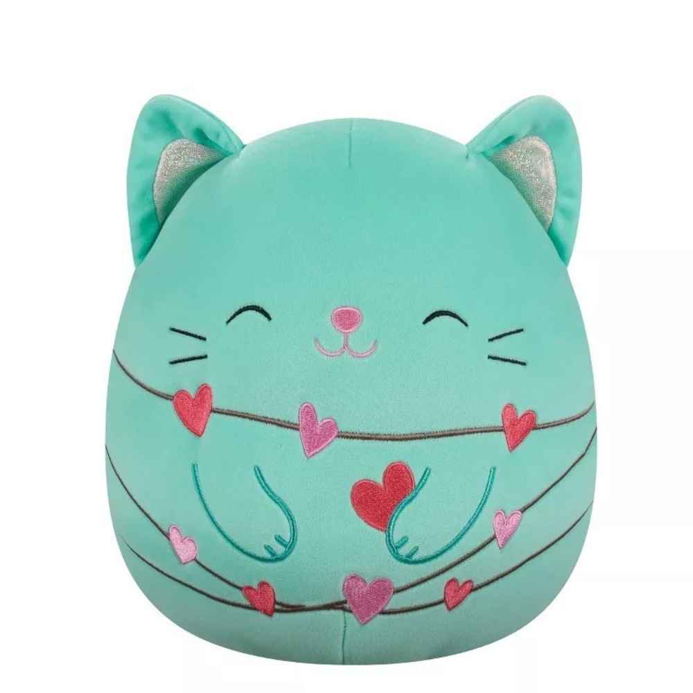 2025‎ SQUISHMALLOWS VALENTINES DAY CHARISMA THE CAT 12" PLUSH